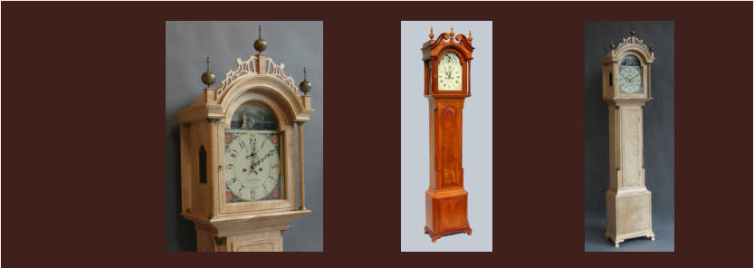 reproduction tall case clocks