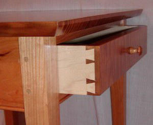 handmade shaker side table 